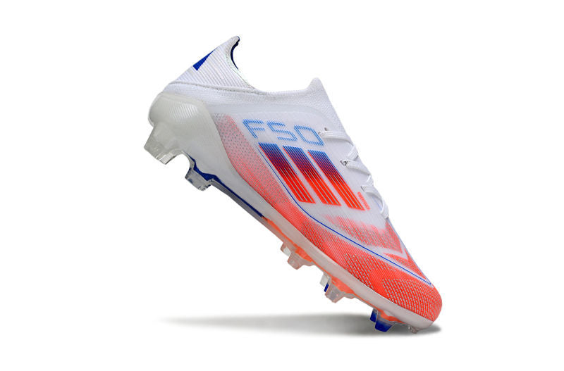 Adidas F50 Kids FG - White/Orange