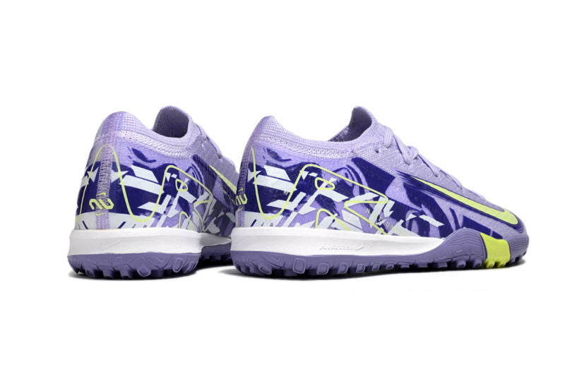 Nike Mercurial Vapor 16 Elite Kids TF - Lavender/Volt Graphic