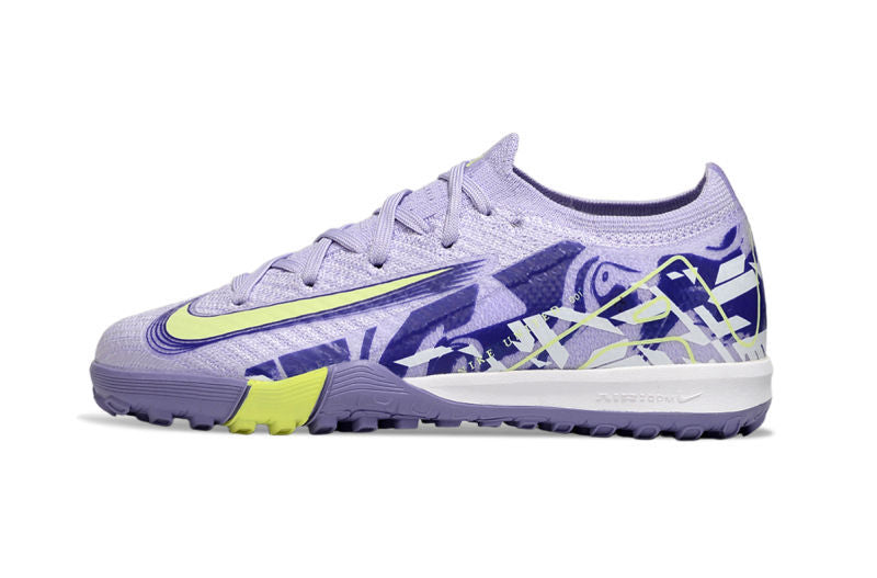 Nike Mercurial Vapor 16 Elite Kids TF - Lavender/Volt Graphic