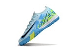 Nike Mercurial Vapor 16 Elite Enfant TF - Light Blue/Volt Graphic