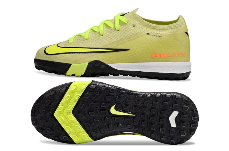 Nike Mercurial Vapor 16 Elite Enfant TF - Volt/Gold