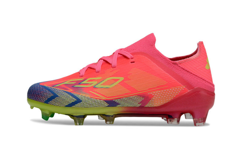 Adidas F50 Enfant FG - Coral/Purple