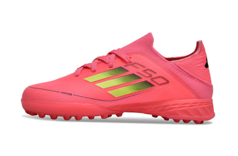 Adidas F50 Bambino TF - Pink/Gold