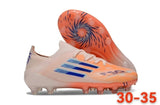 Adidas F50 Bambino FG - Peach/Blue