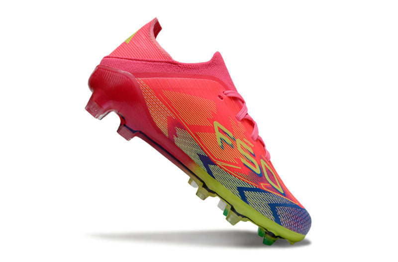 Adidas F50 Enfant FG - Coral/Purple