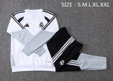 Real Madrid 2026/27 Tracksuit - White/Black