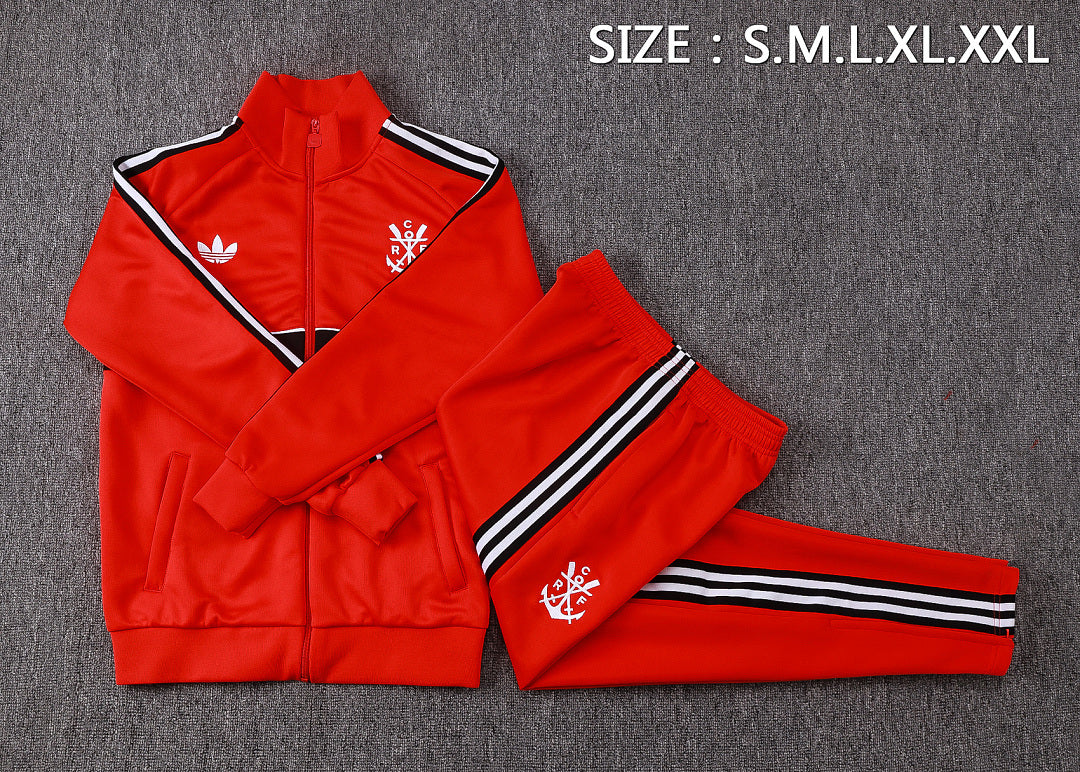 Flamengo 2026/27 Tracksuit - Red/Black