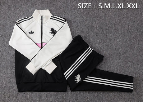 Juventus 2026/27 Tracksuit - White/Pink