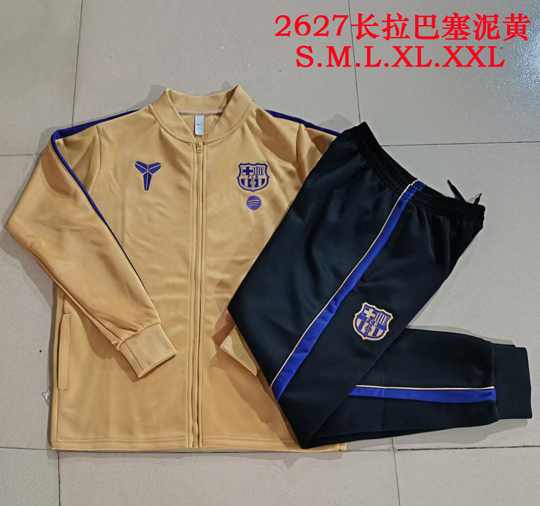 Barcelona 2026/27 Tracksuit - Beige