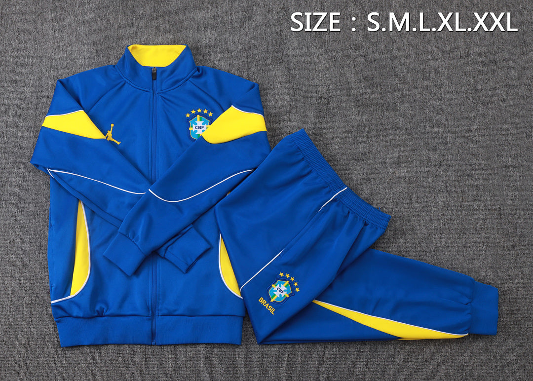 Brazil 2026/27 Tracksuit - Blue, Jordan