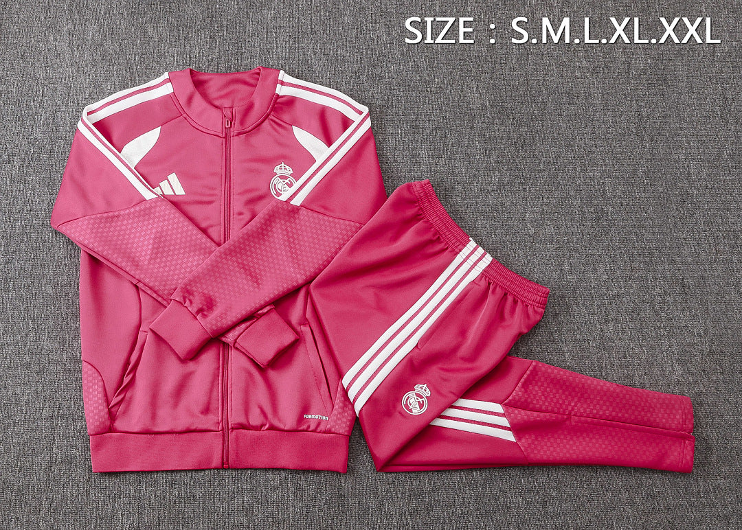 Real Madrid 2026/27 Tracksuit - Pink