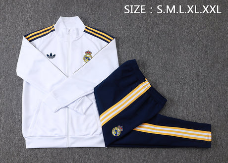 Real Madrid 2026/27 Tuta - Bianco/Blu navy