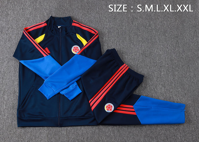 Colombia 2026/27 Tracksuit - Royal Blue
