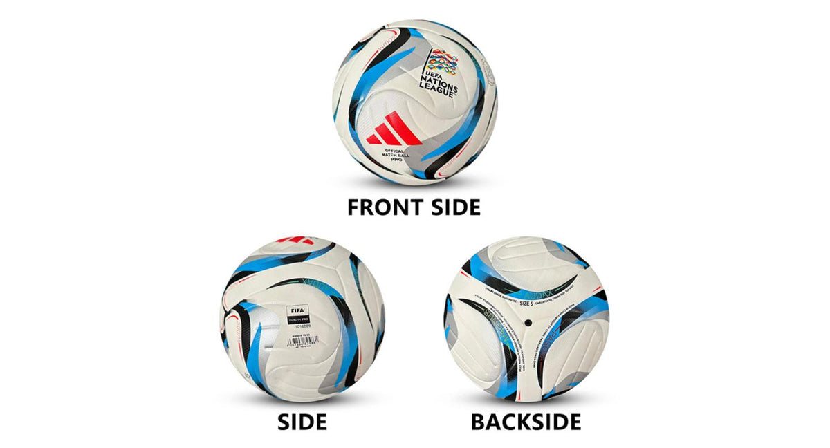UEFA Nations League 2026/27 Ball - front, side and back